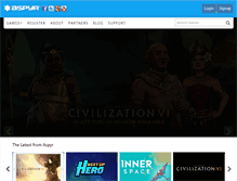 Tablet Screenshot of dukenukem.aspyr.com